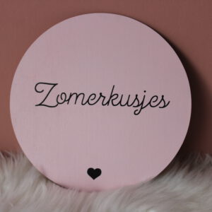 Muurcirkel zomerkusjes