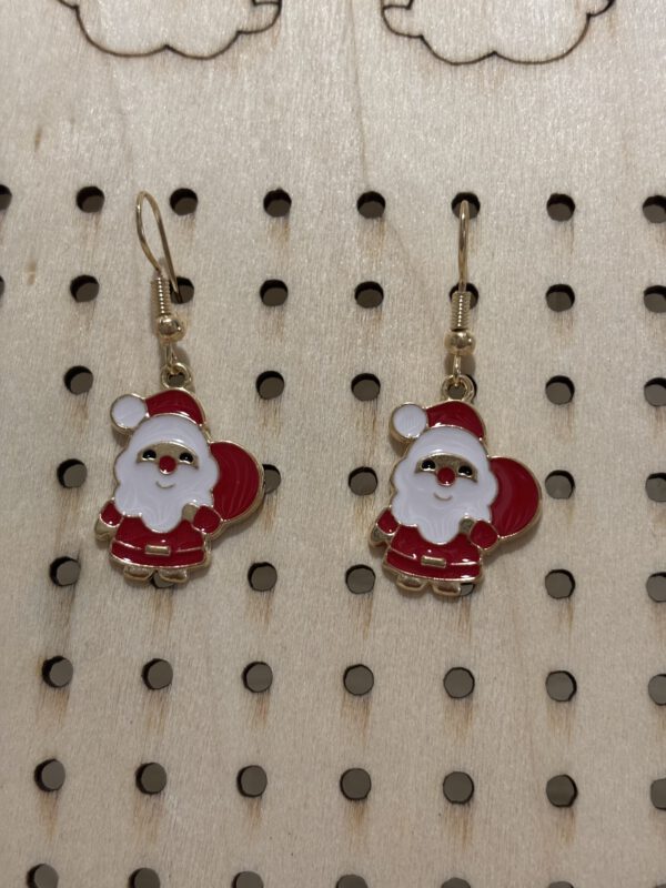 Kerst oorbellen